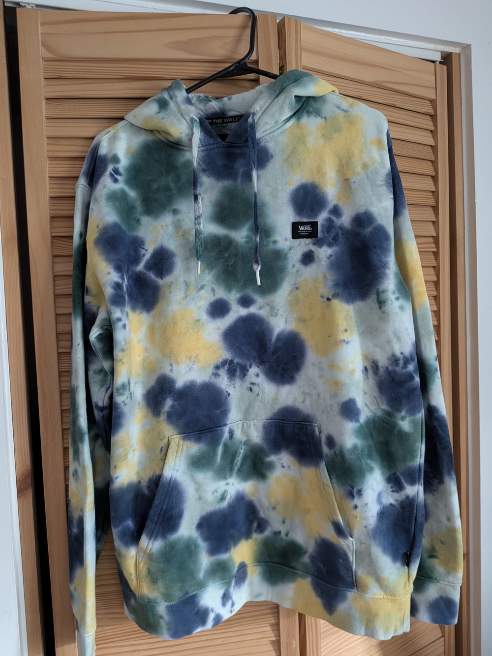 Vans Tie-Dye Pullover Hoodie - Yellow, Blue & Green